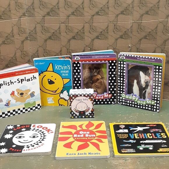 Lot of 10 - Board Books for Children's/ Kids/ Toddler/ Babies/Preschool/Daycare - Picture 1 of 10